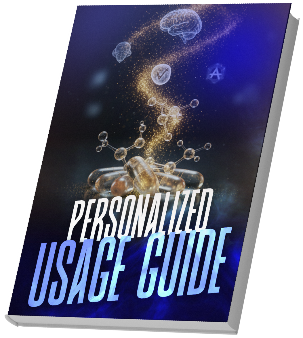 Personalized usage guide cover